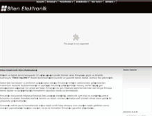 Tablet Screenshot of bilenelektronik.com